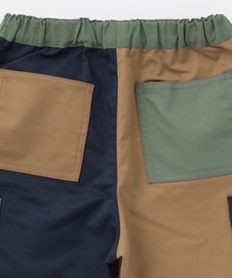 fish&kids パッチワークパンツ FISH&KIDS - DENIM PATCHWORK PANTS – treats and room