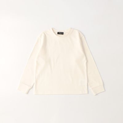 ＜COMME CA ISM (Baby&Kids)＞ロゴプリント　長袖Ｔシャツ（９８６０ＴＥ１１）