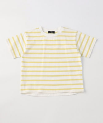 ＜COMME CA ISM (Baby&Kids)＞ボーダー　半袖Ｔシャツ（９８６１ＴＧ０９）