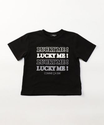 ＜三越伊勢丹/公式＞ COMME CA ISM (Baby & Kids)/コムサイズム (ベビー & キッズ) グラフィックプリント 半袖Tシャツ クロ トップス【三越伊勢丹/公式】