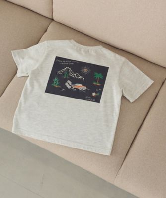 アロハ柄プリント　Ｔシャツ（９８６１ＴＧ２５）