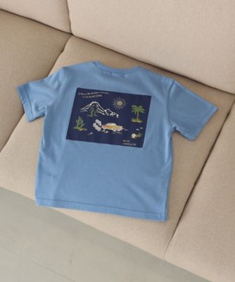アロハ柄プリント　Ｔシャツ（９８６１ＴＧ２５）