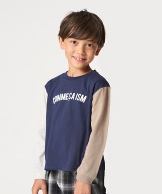 ロゴプリント長袖Ｔシャツ　（９８６１ＴＩ１１）