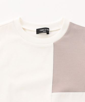 ブロッキング 半袖 Tシャツ（9861TO34） | COMME CA ISM