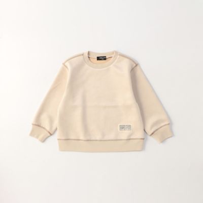 ＜COMME CA ISM (Baby&Kids)＞フェイクスエード　トレーナー（９８６３ＣＥ０７）