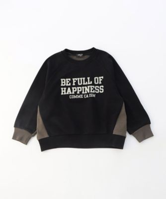 フロッキープリント 配色トレーナー（9863CM54） | COMME CA