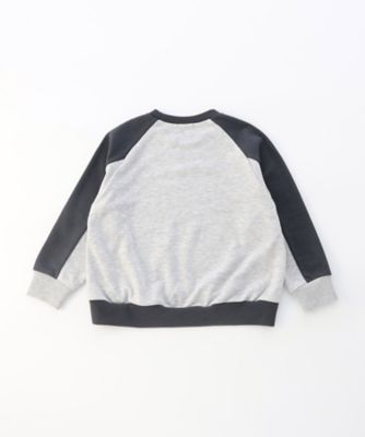 フロッキープリント 配色トレーナー（9863CM54） | COMME CA