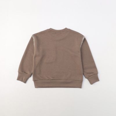 ブランケットステッチ　トレーナー（９８６４ＣＥ１３）