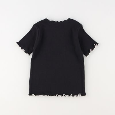 配色メローフリル　半袖Ｔシャツ（９８６４ＴＣ０５）