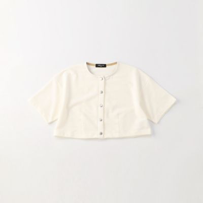 ５分袖　クルーネック　カーディガン（９８６７ＣＧ３３）