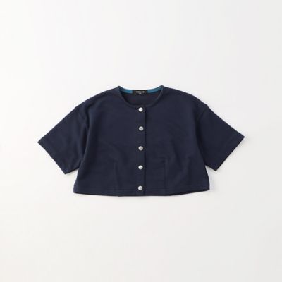 ５分袖　クルーネック　カーディガン（９８６７ＣＧ３３）