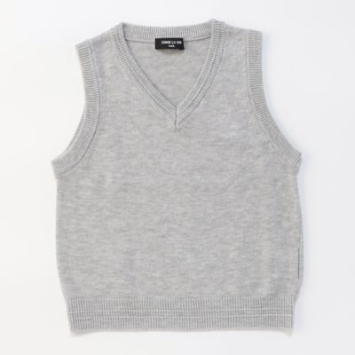 N*O様 SIMPLE PROJECT ニットベスト M ベーシック ニット ベスト（100－130cm