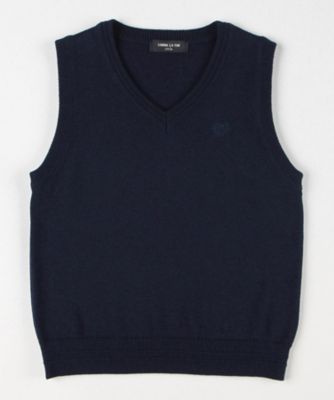 ベーシック　ニット　ベスト（１００－１３０ｃｍ）（９８７０ＫＩ０３）