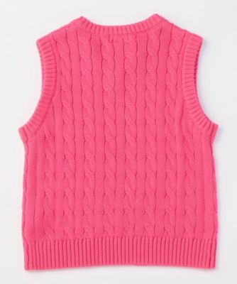 ケーブル編み ニットベスト（9871KO11） | COMME CA ISM