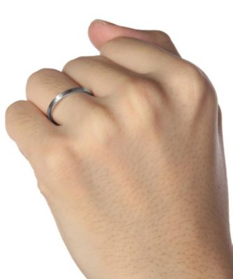Ｋ１０ダイヤモンド平打ち　パートナーリング（メンズ）（２０００５８７７００）
