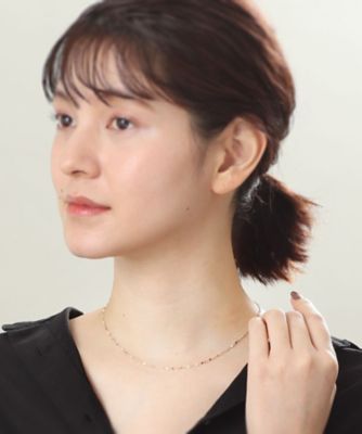 Ｋ１０フラワークロス　ネックレス（２０００６０１０３９）