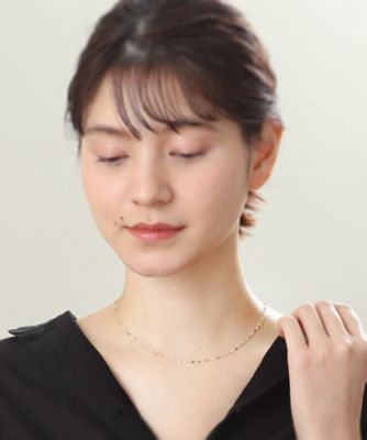 Ｋ１０フラワークロス　ネックレス（２０００６０１０３９）