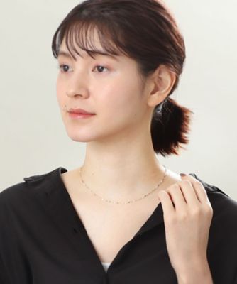 Ｋ１０フラワークロス　ネックレス（２０００６０１０３９）