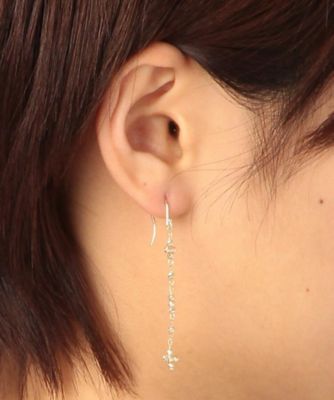 ココシュニック ピアス モチーフ シルバー PCチェーンモチーフピアス（ピアス） | COCOSHNIK