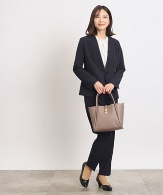美人百花3月号掲載】【セレモニー／お仕事】ポーチ付き3WAY