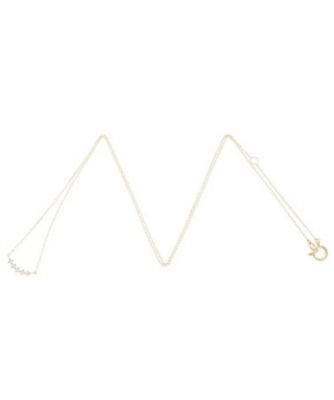 ここあ K18ダイヤモンド5石 ネックレス（2001219423