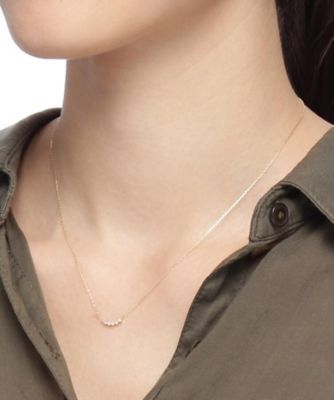 K18ダイヤモンド5石 ネックレス（2001219423