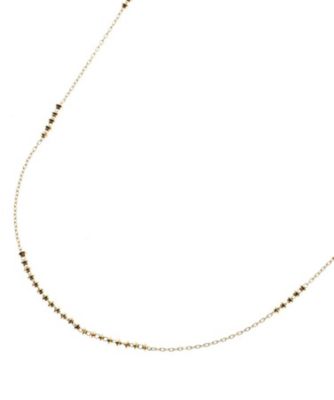 ＜COCOSHNIK (Women)＞カットビーズ連続ステーション　ロングネックレス（６５ｃｍ）（２００１２５２５２４）