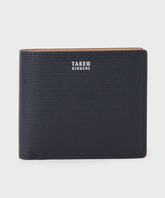 ソフト＆ナチュラル】ミニメッシュ レザー 2つ折り財布