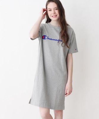 Ｃｈａｍｐｉｏｎ】ロゴＴシャツワンピース（２００１４８１２８８