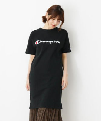 Ｃｈａｍｐｉｏｎ】ロゴＴシャツワンピース（２００１４８１２８８