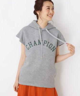 ＜GROVE (Women)＞Ｃｈａｍｐｉｏｎ　フーデットフレンチプルオーバー（２００１４８１３８７）