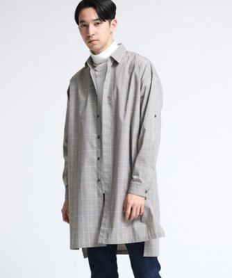 グレンチェックシャツコート ２００１４９６２８３ 三越伊勢丹オンラインストア 公式