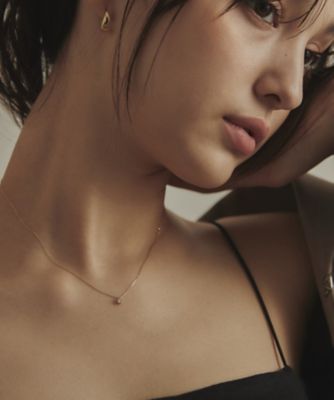 Ｋ１８ダイヤモンド　６本爪　ネックレス（小）（２００１４９９１５３）