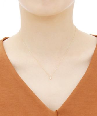 Ｋ１８ダイヤモンド　６本爪　ネックレス（大）（２００１４９９１５５）