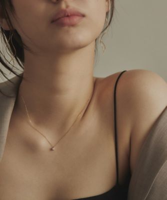 Ｋ１８ダイヤモンド　６本爪　ネックレス（大）（２００１４９９１５５）