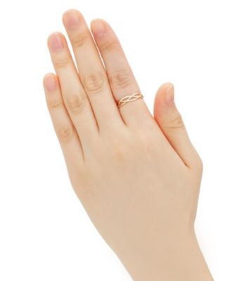 K10つぶし丸線 3つ編みリング（2001499234