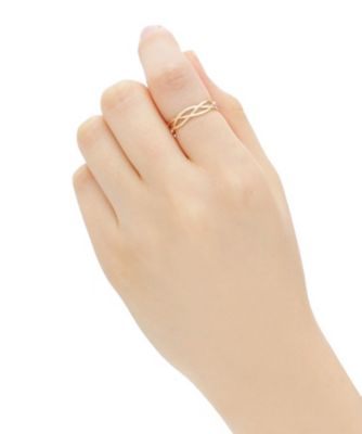 K10つぶし丸線 3つ編みリング（2001499234