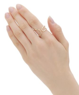 Ｋ１０ワンストローク　アシンメトリー　アール　リング（１６号）（２００１５１６７９４）