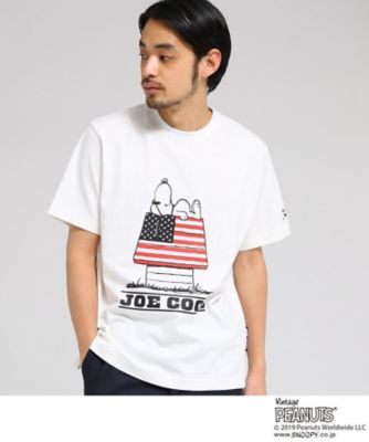 ピーナッツ 別注 ｊｏｅｃｏｏｌ スヌーピー ｕｓａハウス ｔシャツ ２００１５２０４９９ 三越伊勢丹オンラインストア 公式