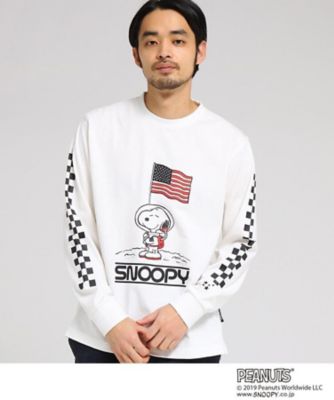 ピーナッツ 別注 ａｓｔｒｏ スヌーピー ｕｓａフラッグ ｔシャツ ２００１５２０５０３ 三越伊勢丹オンラインストア 公式