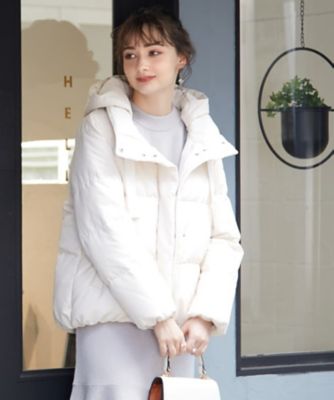 ◇【大人がときめく、愛されダウン】ギャザーカラーダウン