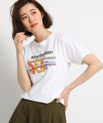 ｍｔａ路線図イラストｔシャツ ２００１５３５５２１ 三越伊勢丹オンラインストア 公式