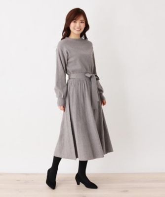 ｗｅｂ限定 ｌｌサイズあり もっちりニットプリーツワンピース ２００１５４８６３３ 三越伊勢丹オンラインストア 公式