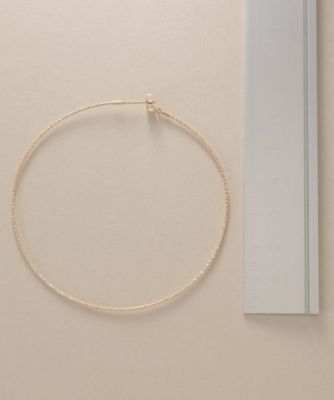 Ｋ１０カット丸線　フープピアス（大）（２００１５４８６７８）