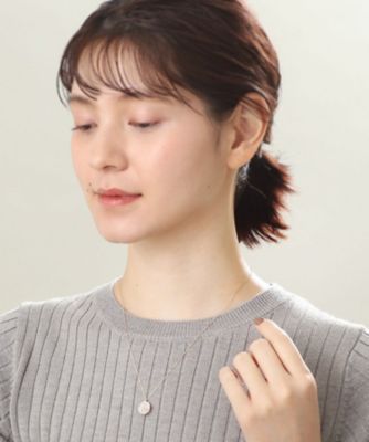 Ｋ１０コインモチーフ　打ち目ネックレス（２００１５４８７６８）