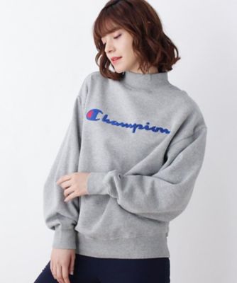 Ｃｈａｍｐｉｏｎ　モックネック裏起毛スウェットプルオーバー（２００１５６８８５９）
