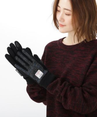 ｈａｒｒｉｓ ｔｗｅｅｄ ハリス ツィード生地使用 手袋 グローブ ２００１５７１７６５ 三越伊勢丹オンラインストア 公式