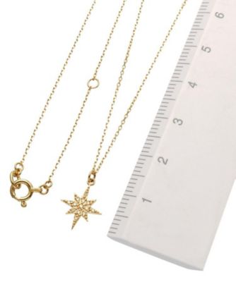 ダイヤモン　ドスターモチーフパヴェ　ネックレス（２００１５７５２９８）