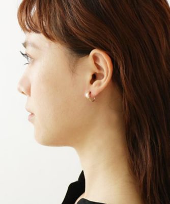 Ｋ１０月形甲丸　イヤリング（マット）（２００１５７８５２０）