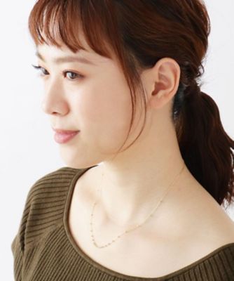 カットビーズグラデーション　ネックレス（２００１５７９５９３）